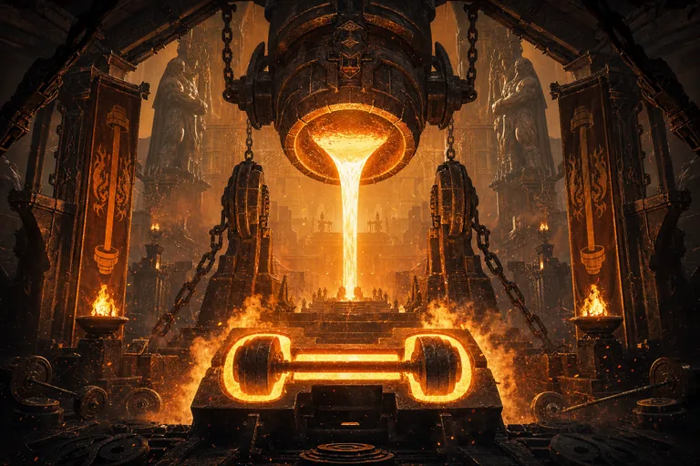 Titan’s Forge strength training artwork
